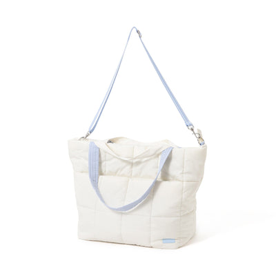 Popstitch Quilt Travel Bag Ivory
