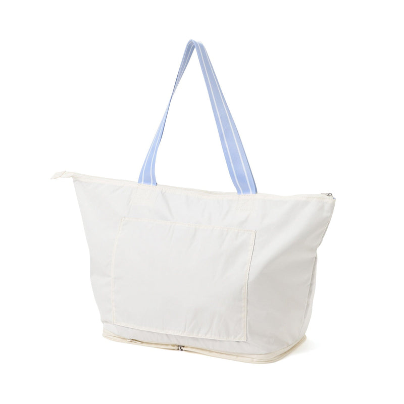 Pop Stitch Quilt Carry-On Tote Ivory