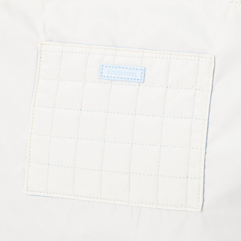 Pop Stitch Quilt Carry-On Tote Ivory