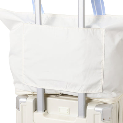 Pop Stitch Quilt Carry-On Tote Ivory