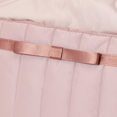 Bicolor Travel Bag  Pink x Brown