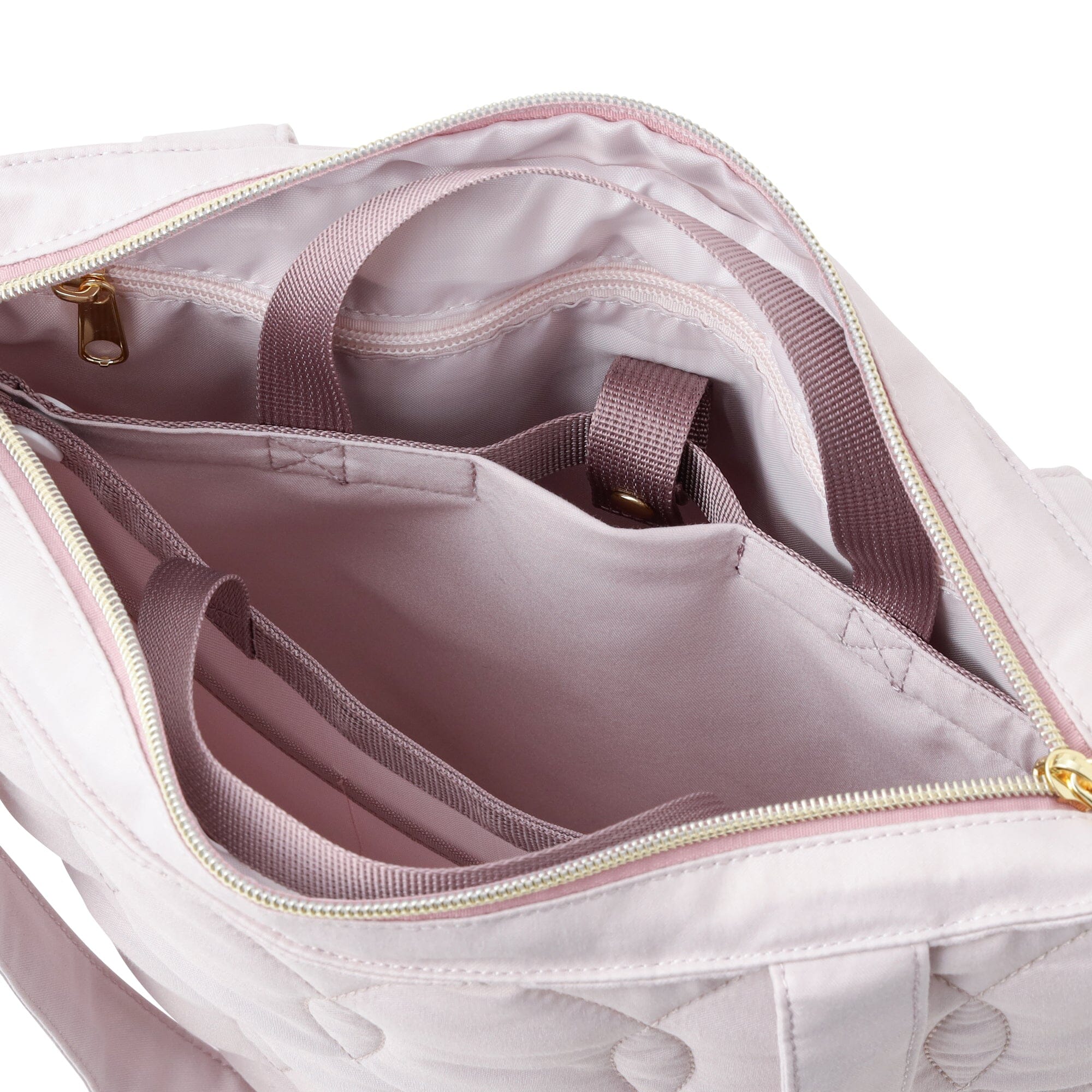 Noble Quilt PC Tote Bag Beige