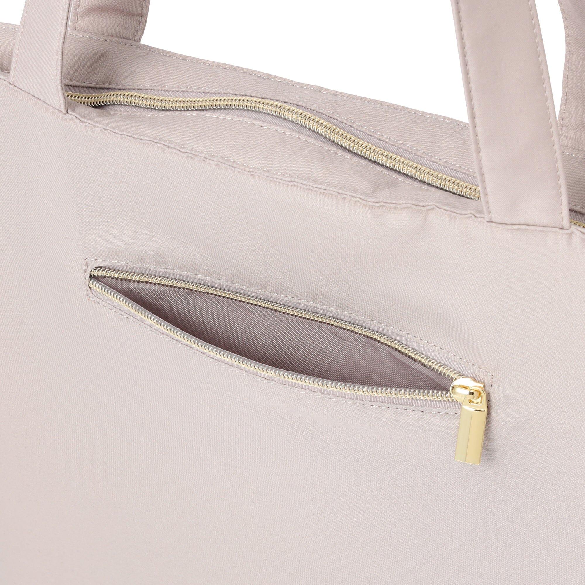 Noble Quilt PC Tote Bag Beige