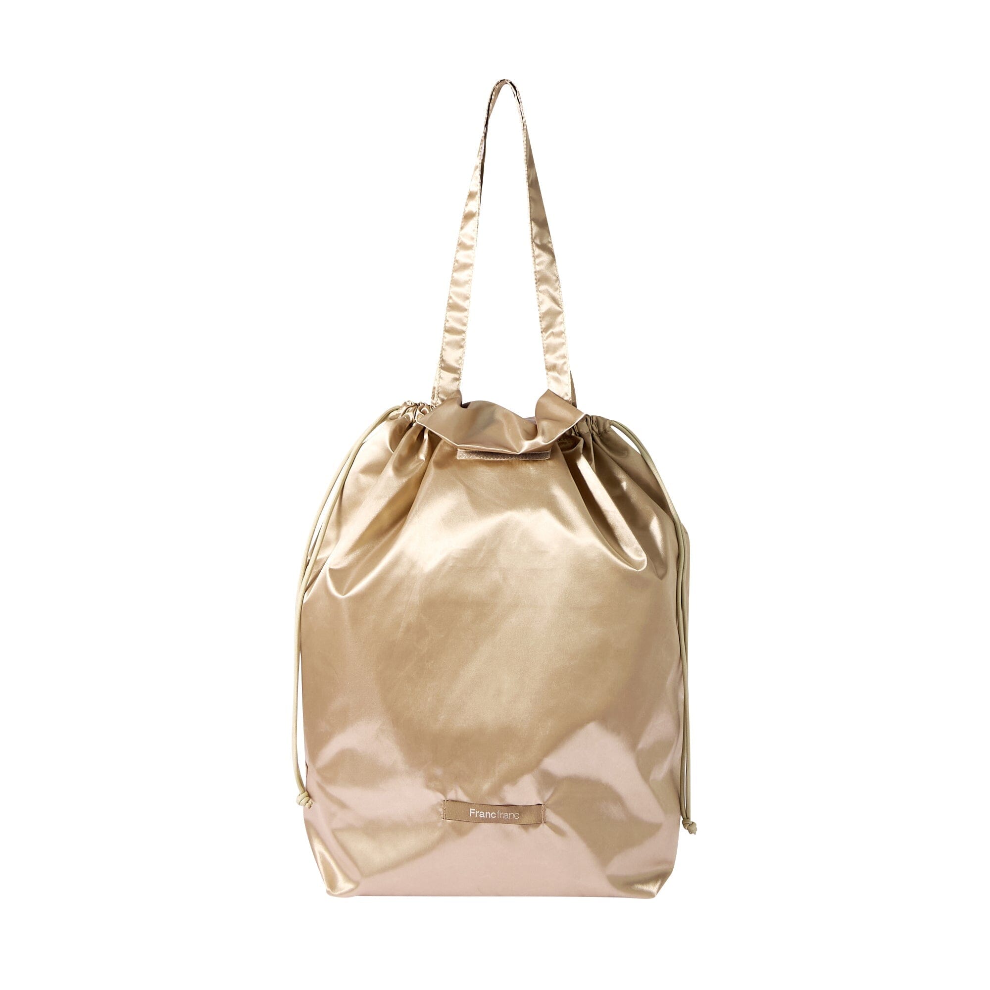 Satin Rain Cover Eco Bag Beige
