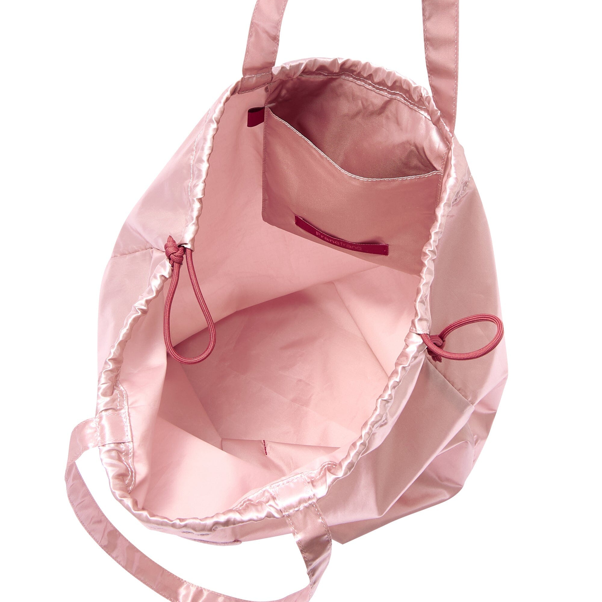 Satin Rain Cover Eco Bag Pink