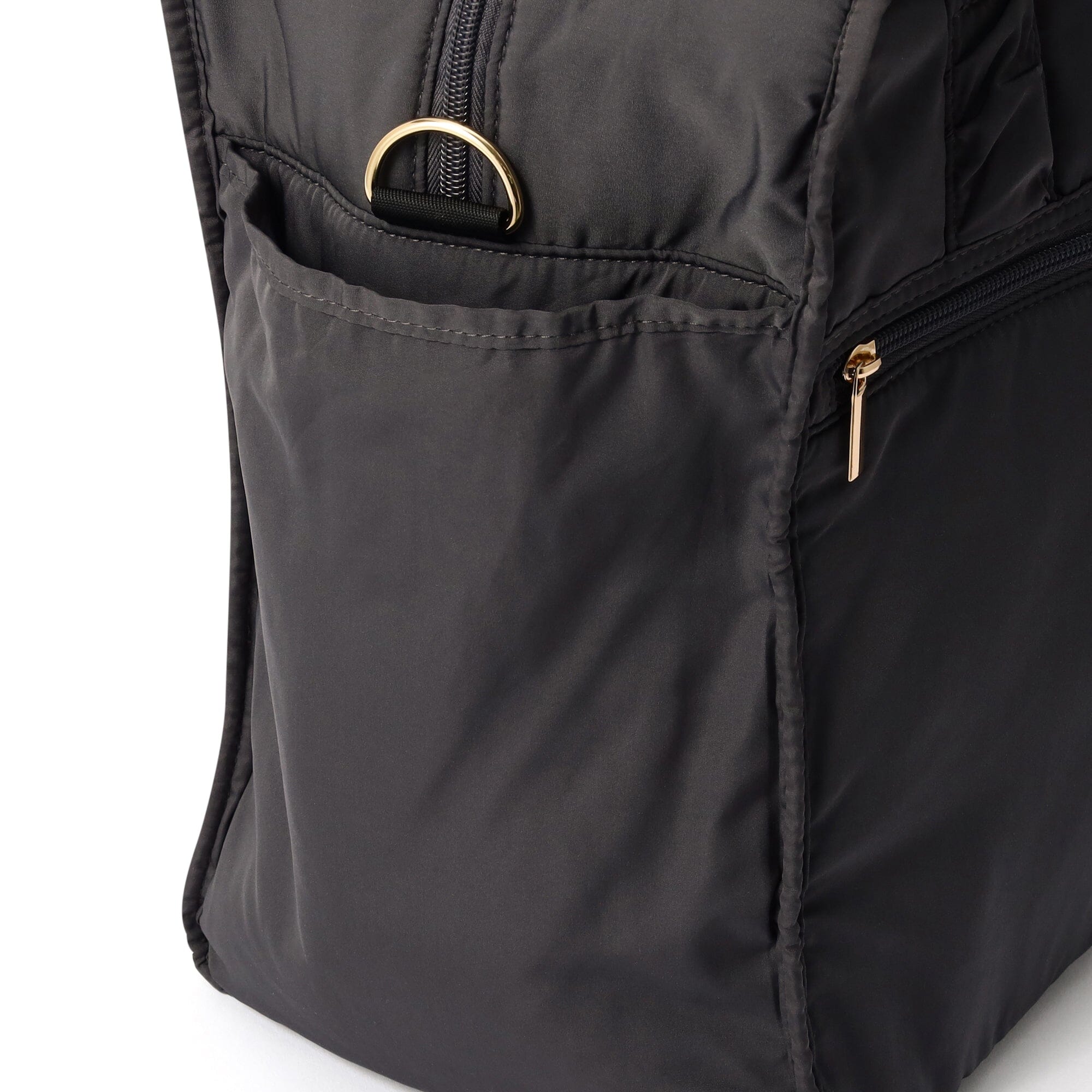 Classic Flower Travel Bag S Dark Gray