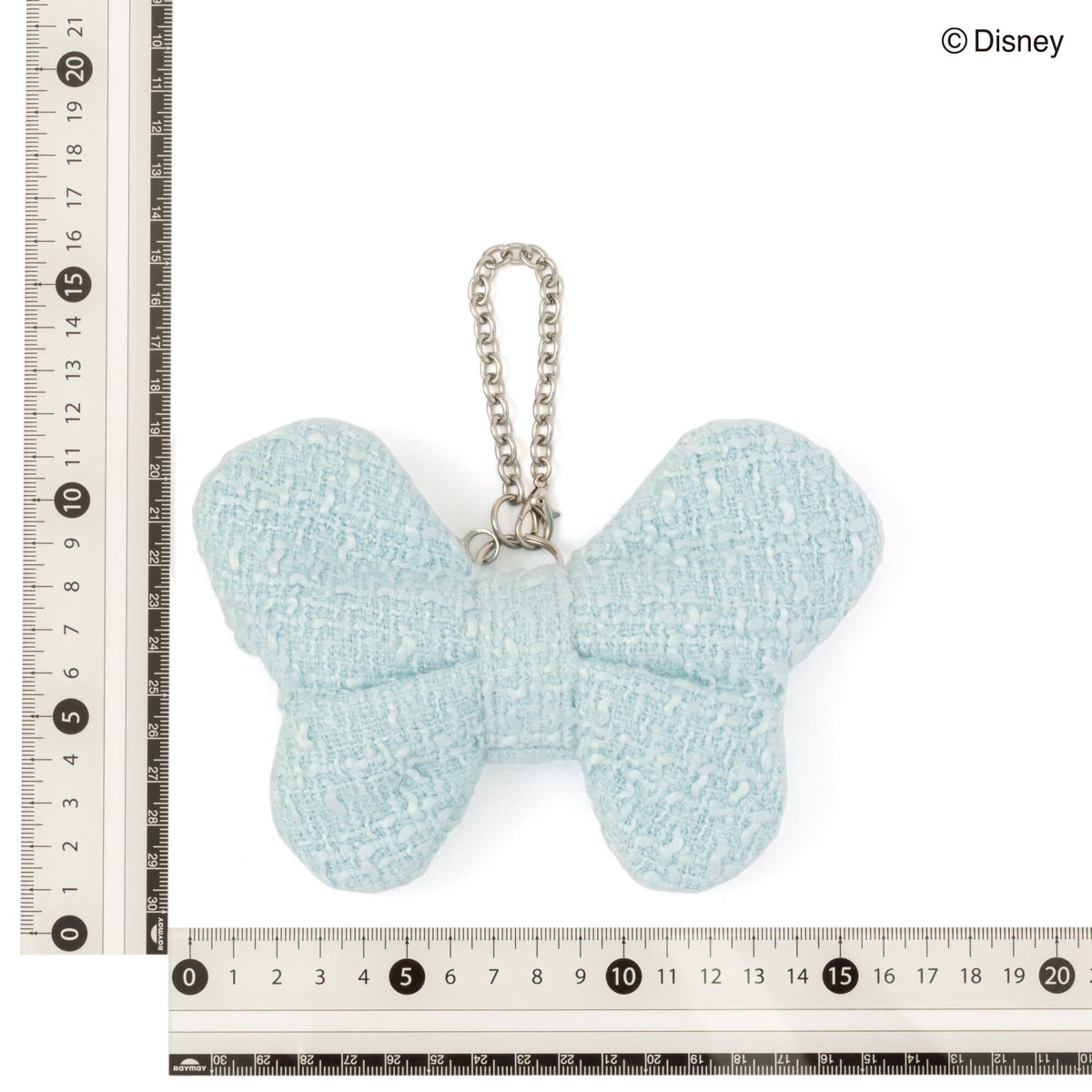 Disney Minnie Ribbon Bag Charm Eco Bag Light Blue
