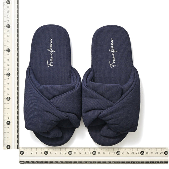 Cooling Touch Rib Cross Room Shoes Navy