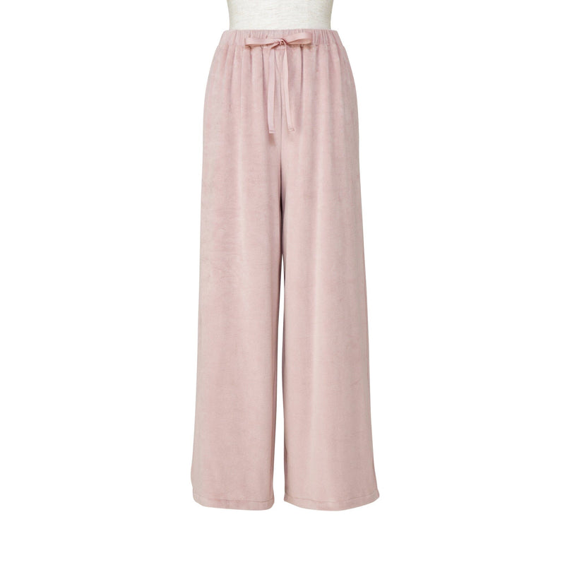 Hyaluronan Stretch Velvet Pajamas Pink