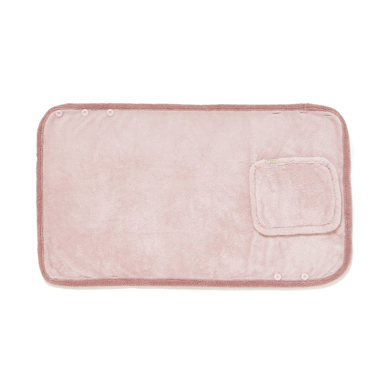 Warm Fleece 4Way Poncho Pink