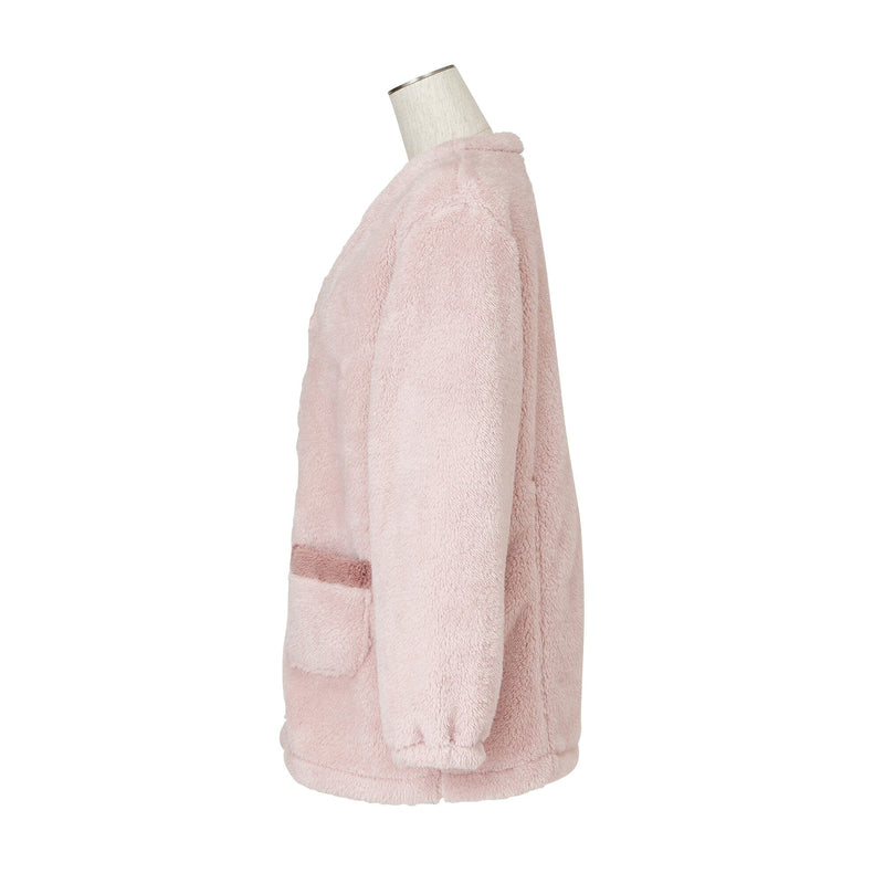 Warm Fleece Cardigan  Pink