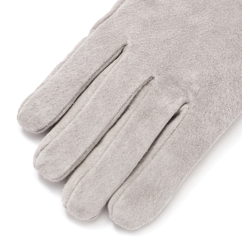 Suede Gloves Grey