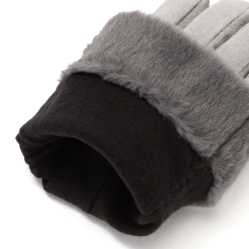 Suede Gloves Grey