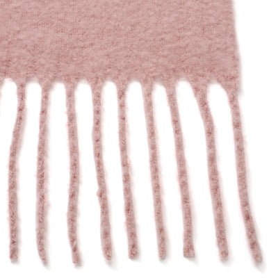 Mohair Like Scarf In Pink