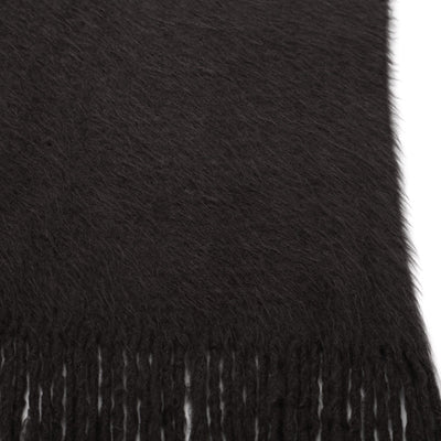 Shaggy Scarf Black