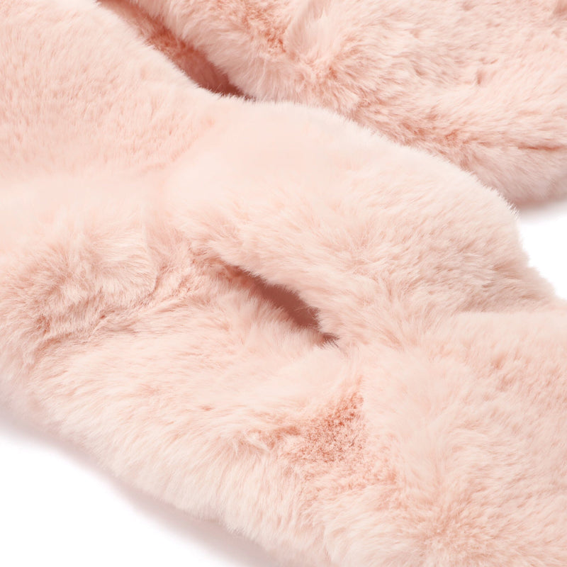 Eco Fur Tippet Pink