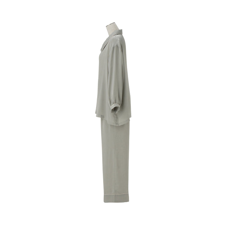Temperature Control Satin Pajama Mint