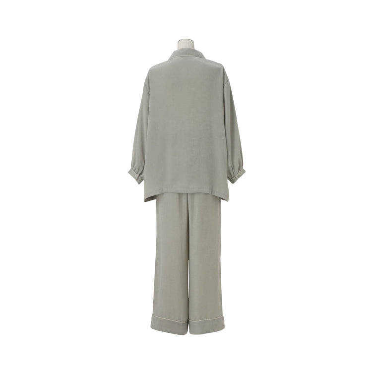 Temperature Control Satin Pajama Mint