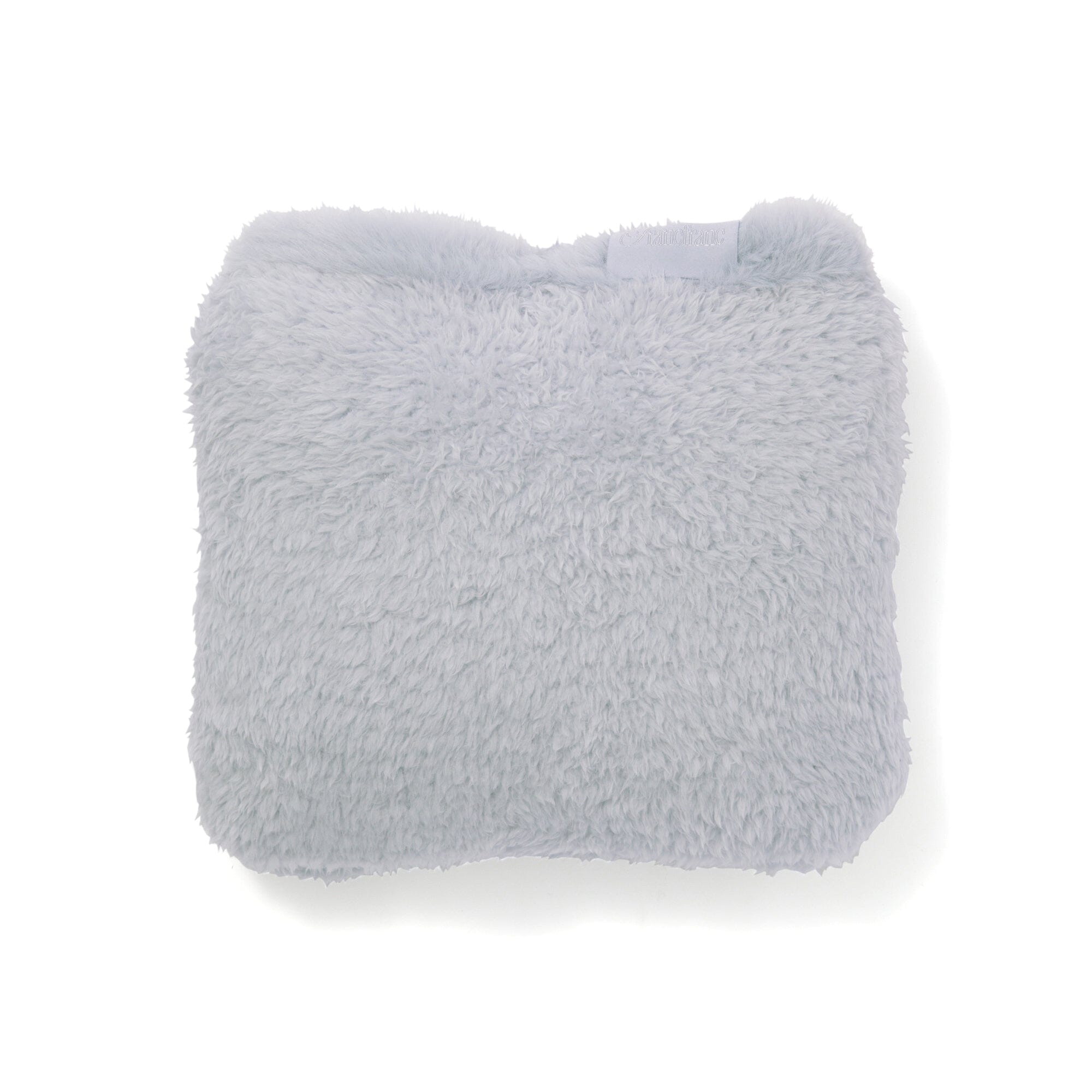 Warm Fleece 4Way Poncho Size S Light Blue
