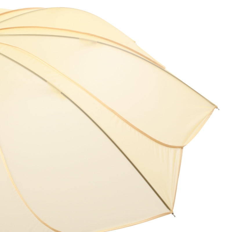 Clear Umbrella Powdery Floor Long Umbrella Yellow