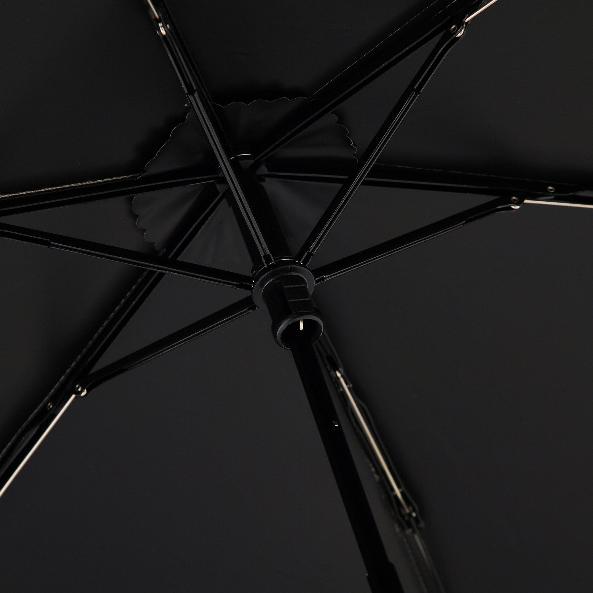 Wave Parasol Folding Umbrella 50cm Orange (For Both Sunny And Rainy Days)