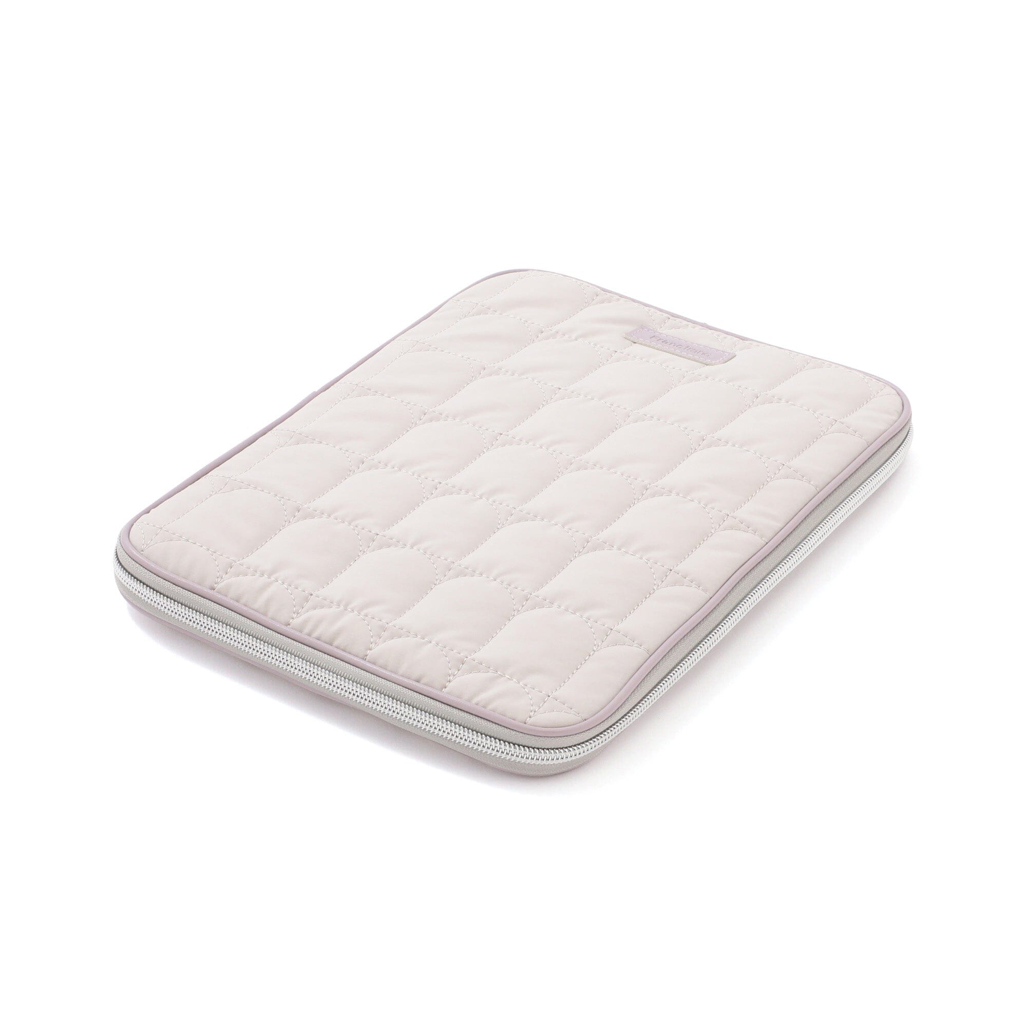 Arch Quilt Tablet Case Light Grey