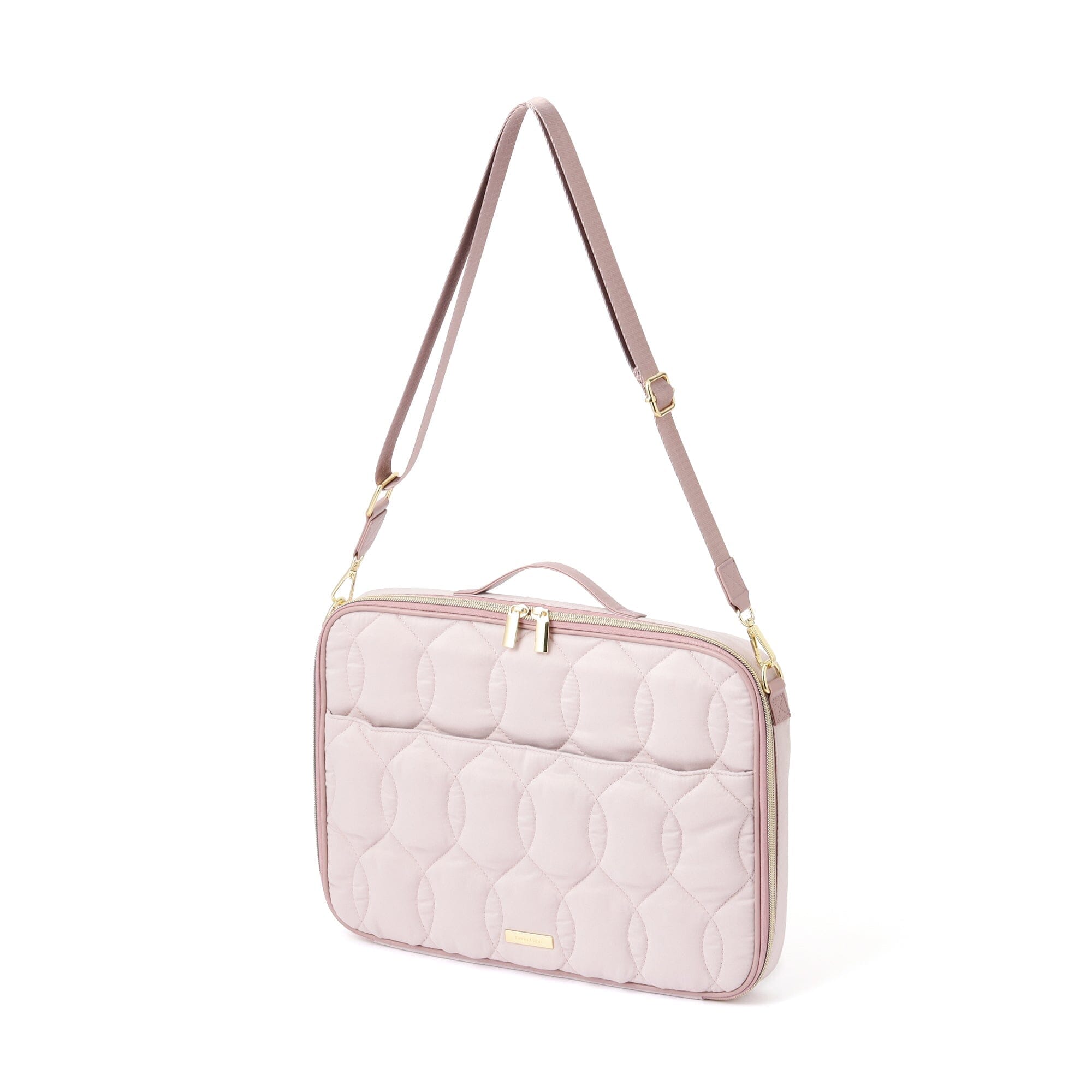 Noble Quilt PC Case 13-14 Inch Light Pink