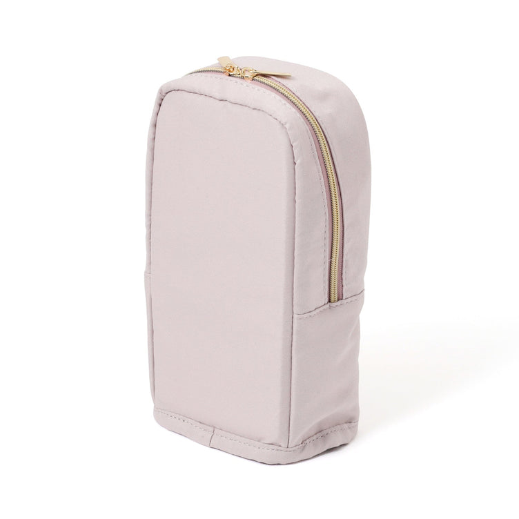 Noble Quilt Pen & Smartphone Stand Pouch Light Pink