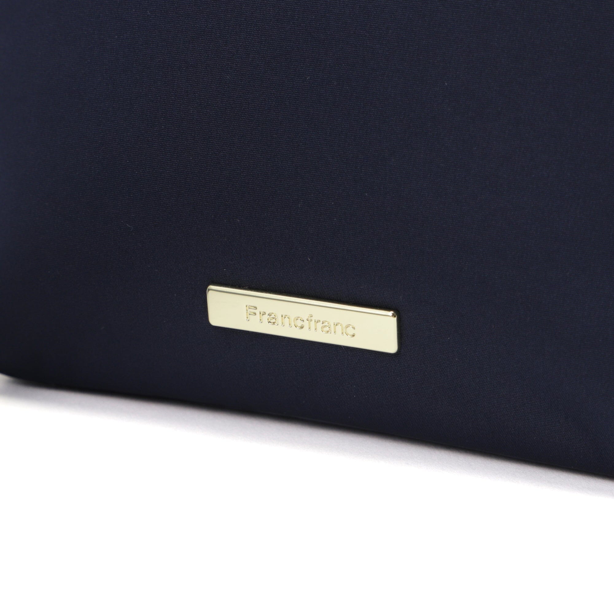 Frill Round Pouch  Navy