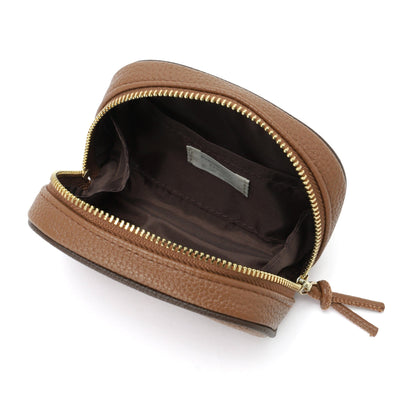 Bicolor Pouch Xs Brown