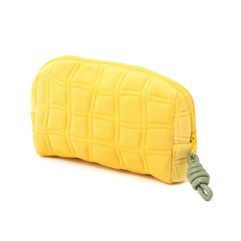 Quilting Pouch Lattice Wave S Yellow