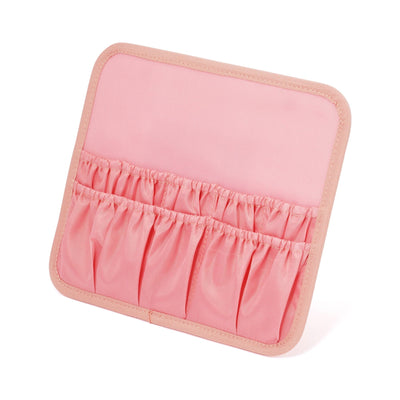 Tweed Vanity Makeup Bag Pink