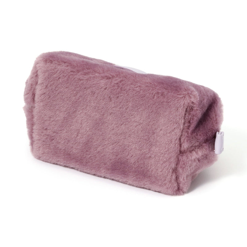 Fur Wire Pouch Purple