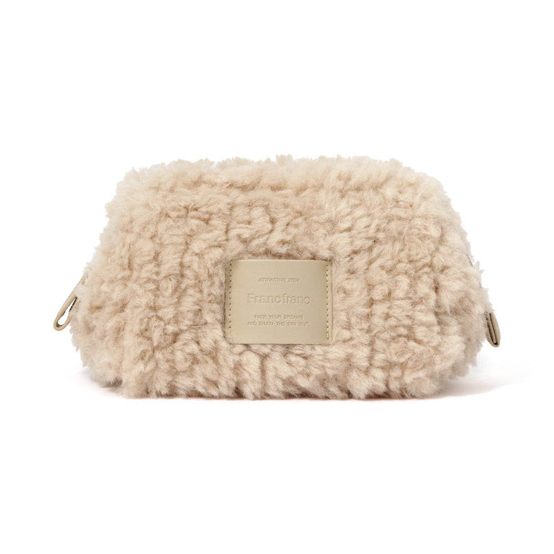 Boa Wire Pouch Beige