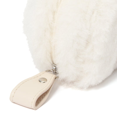 Fur Pouch XS Ivory