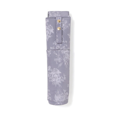 Classic Flower Hair Iron Case Dark Grey