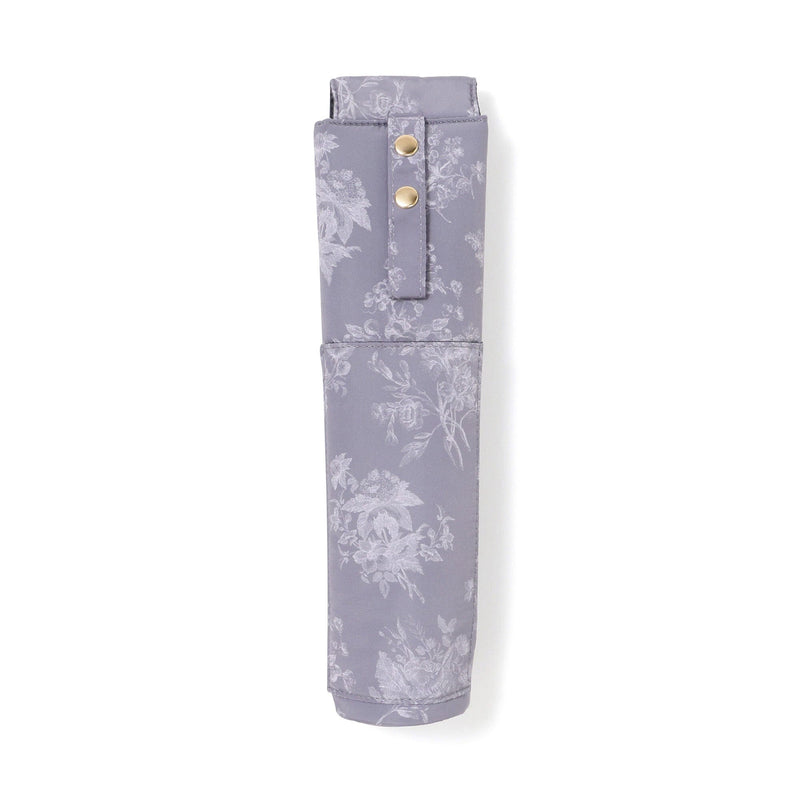 Classic Flower Hair Iron Case Dark Grey
