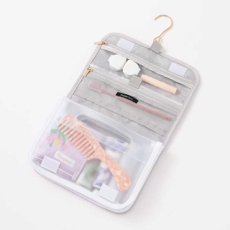 Pop Stitch Quilt Hanging Pouch Medium Light Purple