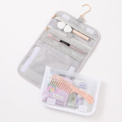 Pop Stitch Quilt Hanging Pouch Medium Light Purple