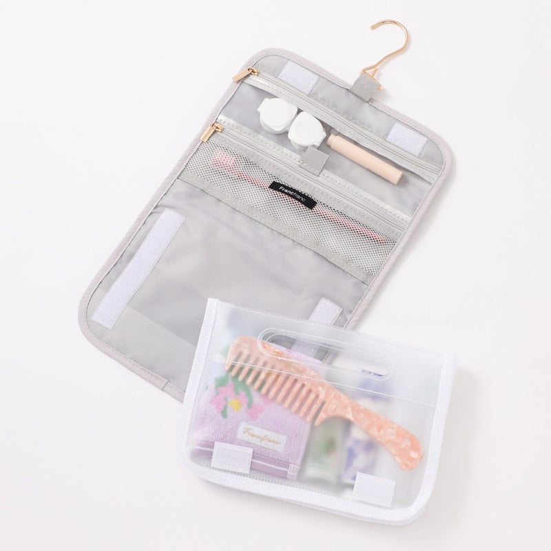 Pop Stitch Quilt Hanging Pouch Medium Light Purple