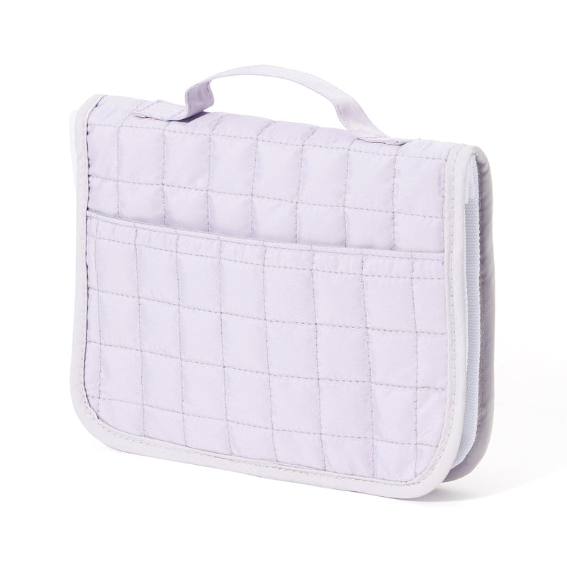 Pop Stitch Quilt Hanging Pouch Medium Light Purple