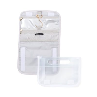 Pop Stitch Quilt Hanging Pouch Medium Light Purple