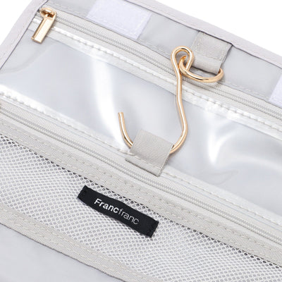 Pop Stitch Quilt Hanging Pouch Medium Light Purple