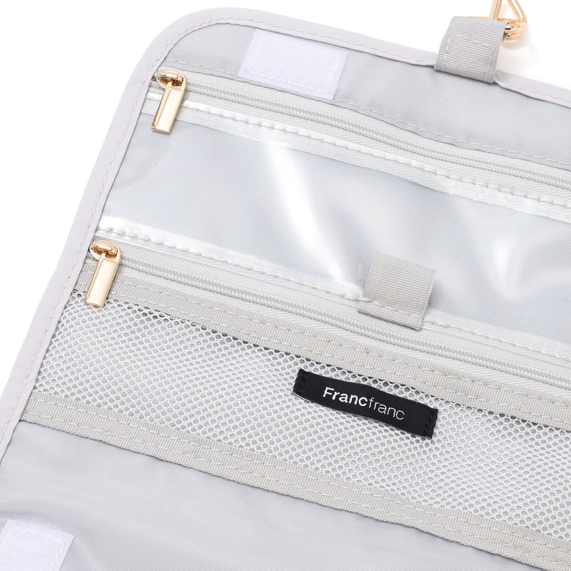 Pop Stitch Quilt Hanging Pouch Medium Light Purple