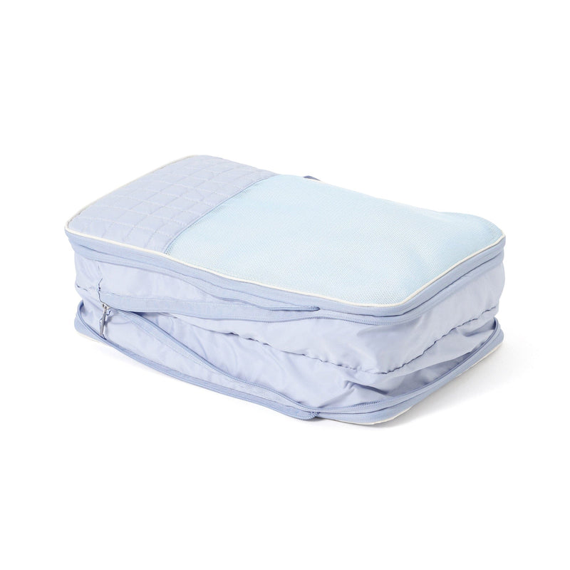 Pop Stitch Quilt Compression Organizer Medium Light Blue