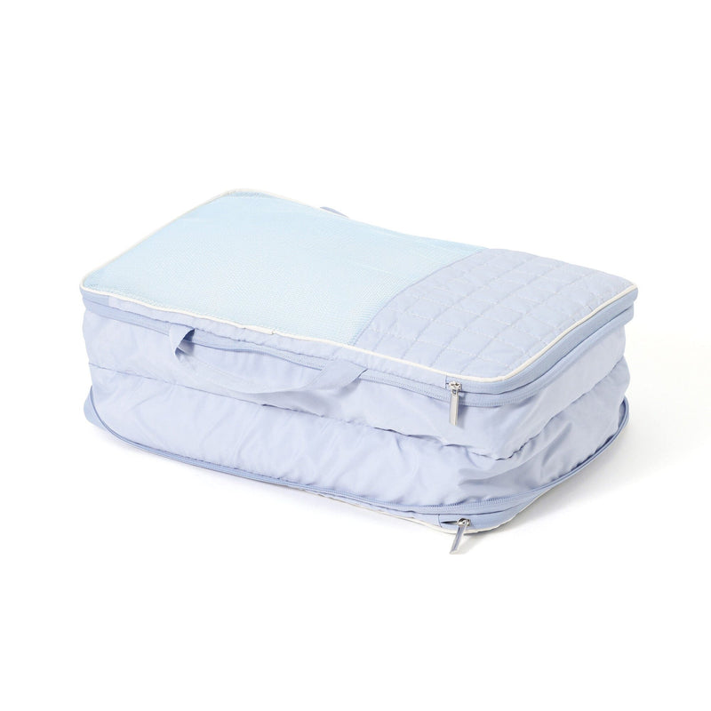 Pop Stitch Quilt Compression Organizer Medium Light Blue