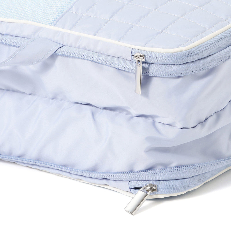 Pop Stitch Quilt Compression Organizer Medium Light Blue