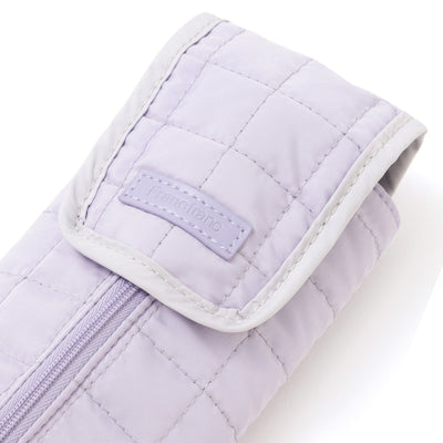 Pop Stitch Quilt Hair Iron Case Light Purple