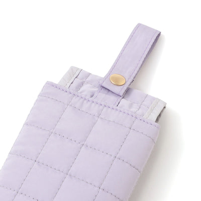 Pop Stitch Quilt Hair Iron Case Light Purple