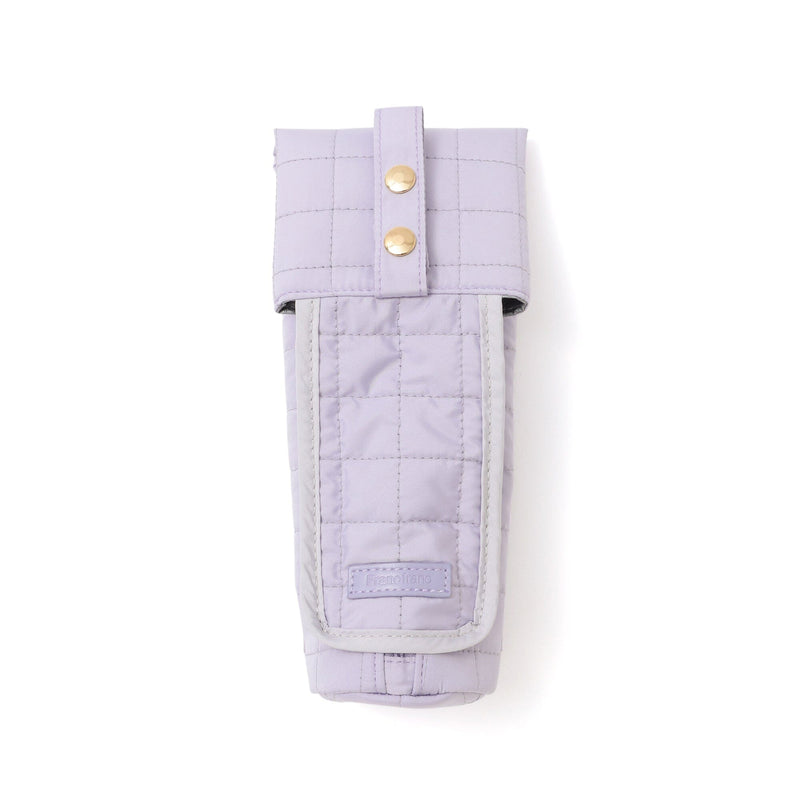 Pop Stitch Quilt Hair Iron Case Light Purple